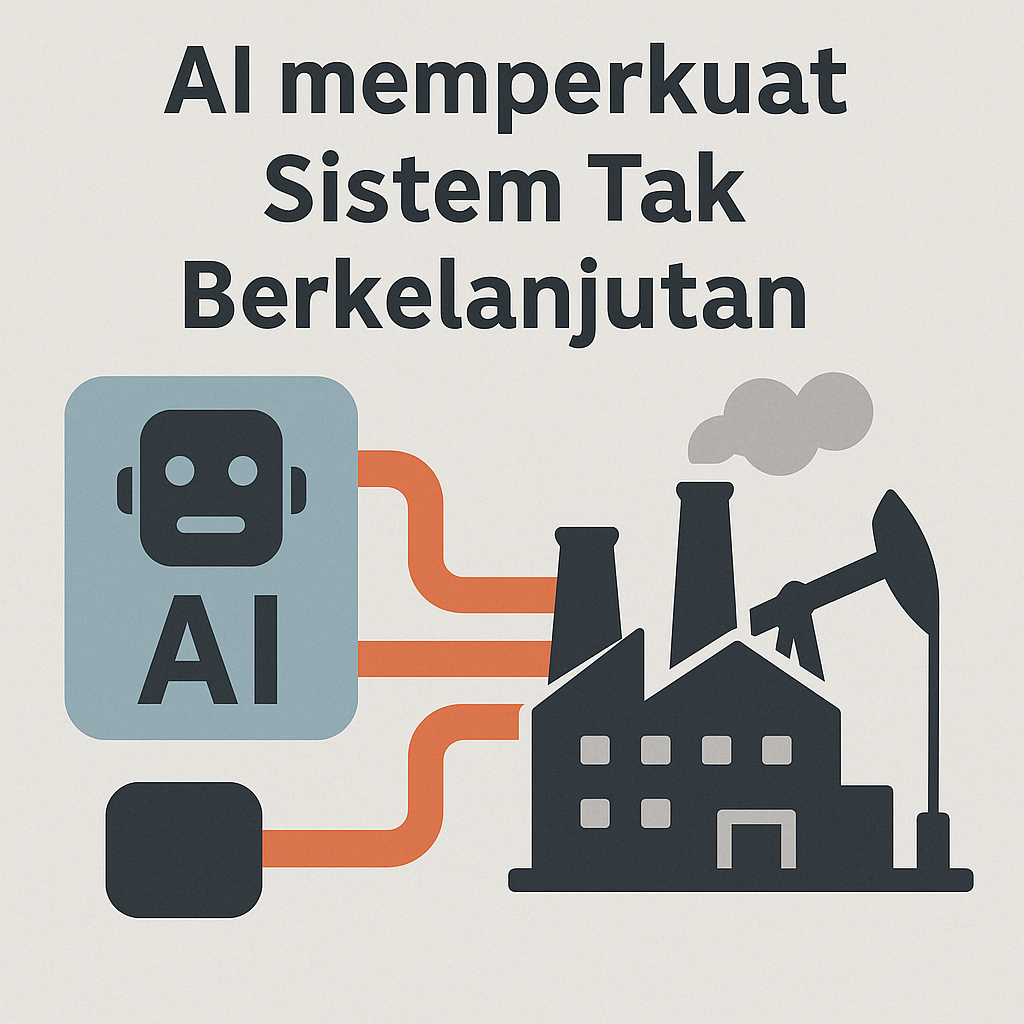 AI Memperkuat Sistem Tak Berkelanjutan